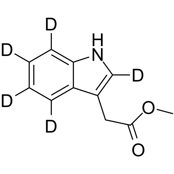 Methyl 2-(1H-indol-3-yl)acetate-d5 102415-39-4